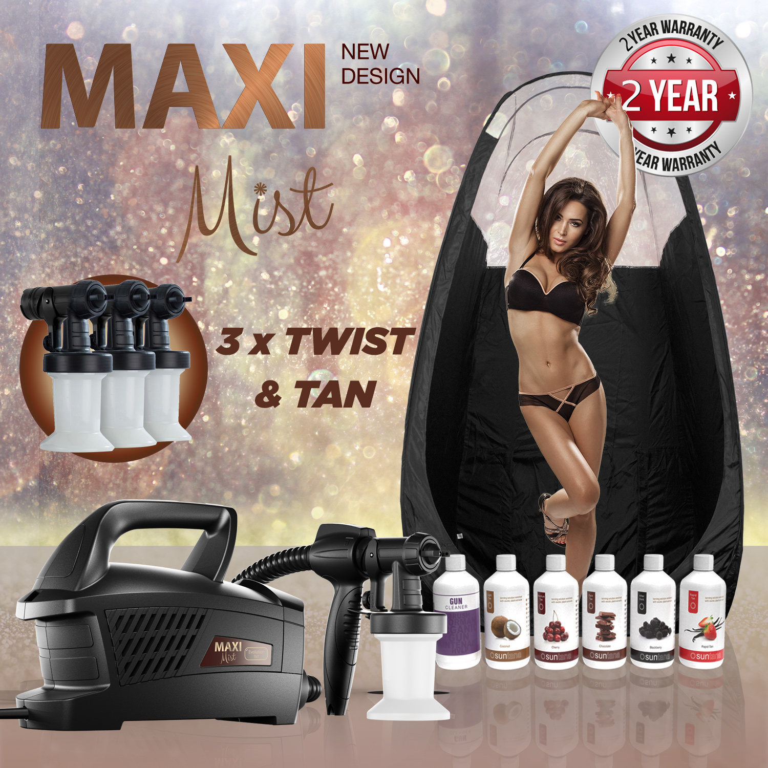 Maximist Evolution TNT Spray Tanning Kit Maximist Evolution TNT Spray Tanning Kit