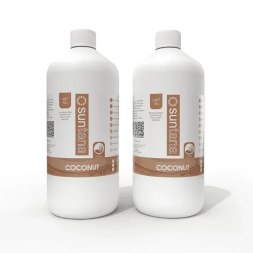 Rapid Tan - 2000 ml Strawberry-Vanilla (2 x 1000 ml) Експресен лосион с ягода и ванилия
